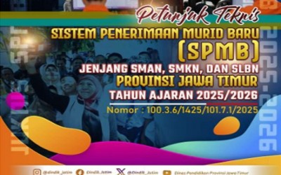 PETUNJUK TEKNIS SPMB SMAN DAN SMKN JATIM 2025